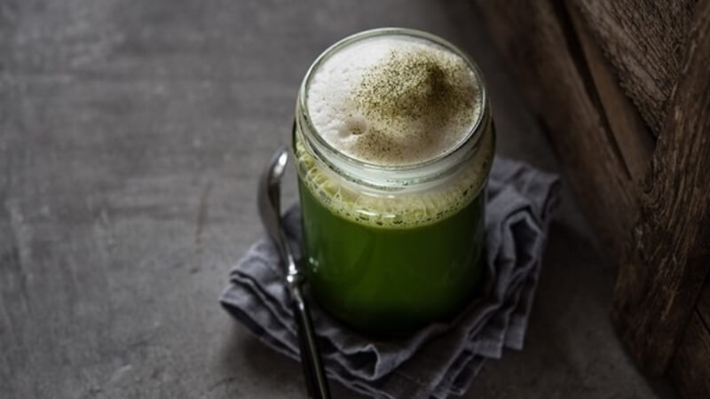 Matcha matchiato