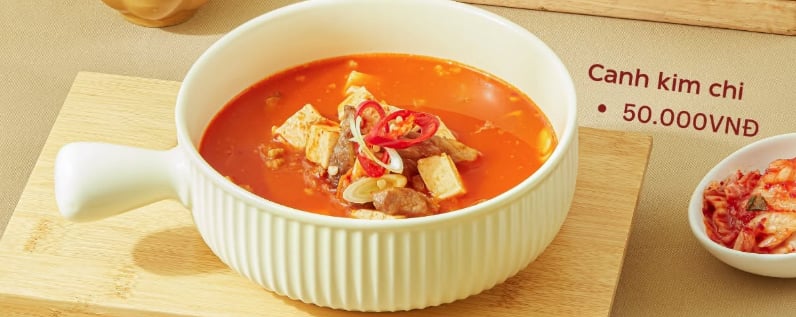 Canh kim chi