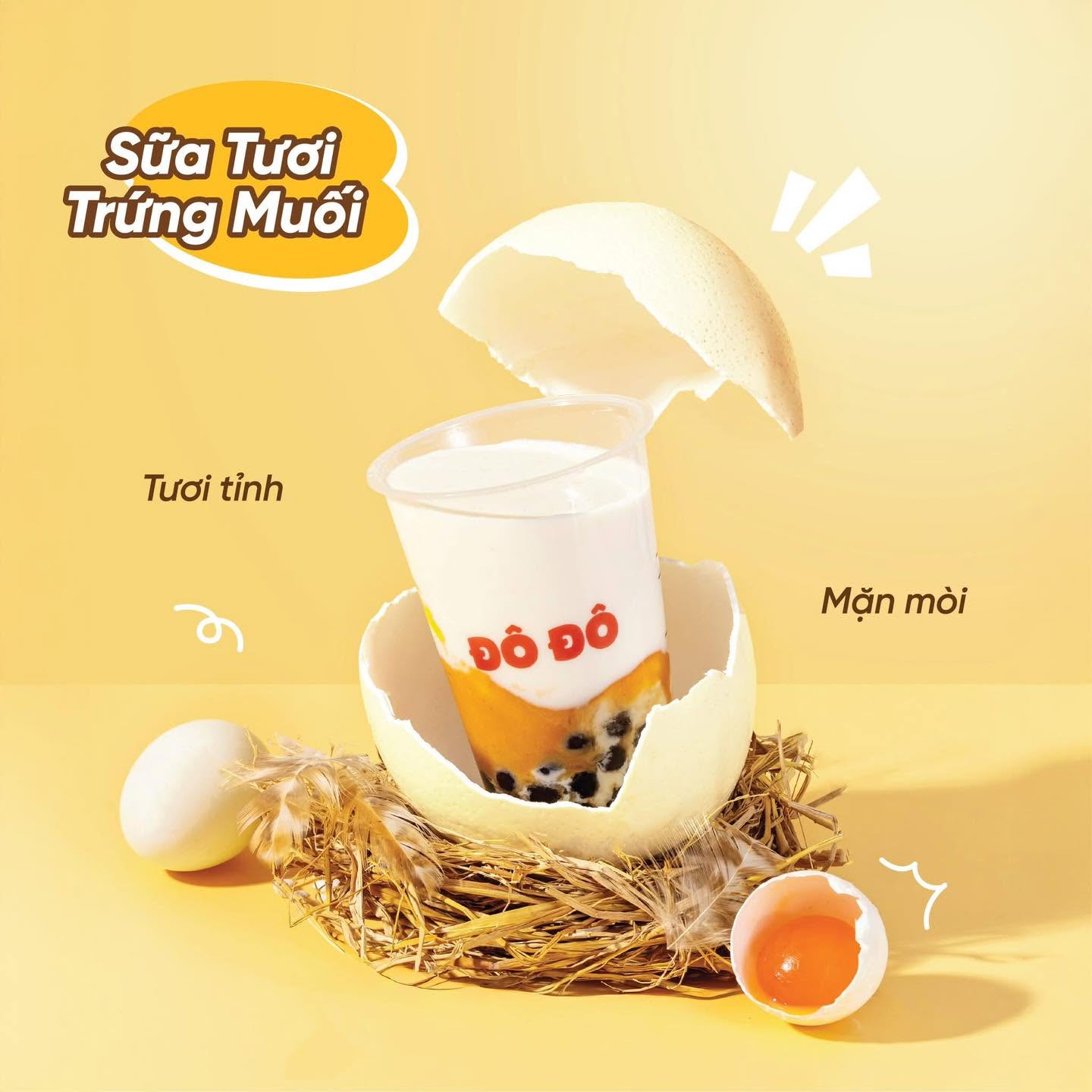 Sữa tươi trứng muối L