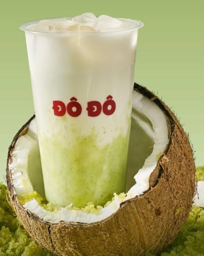 Sữa dừa mochi cốm M