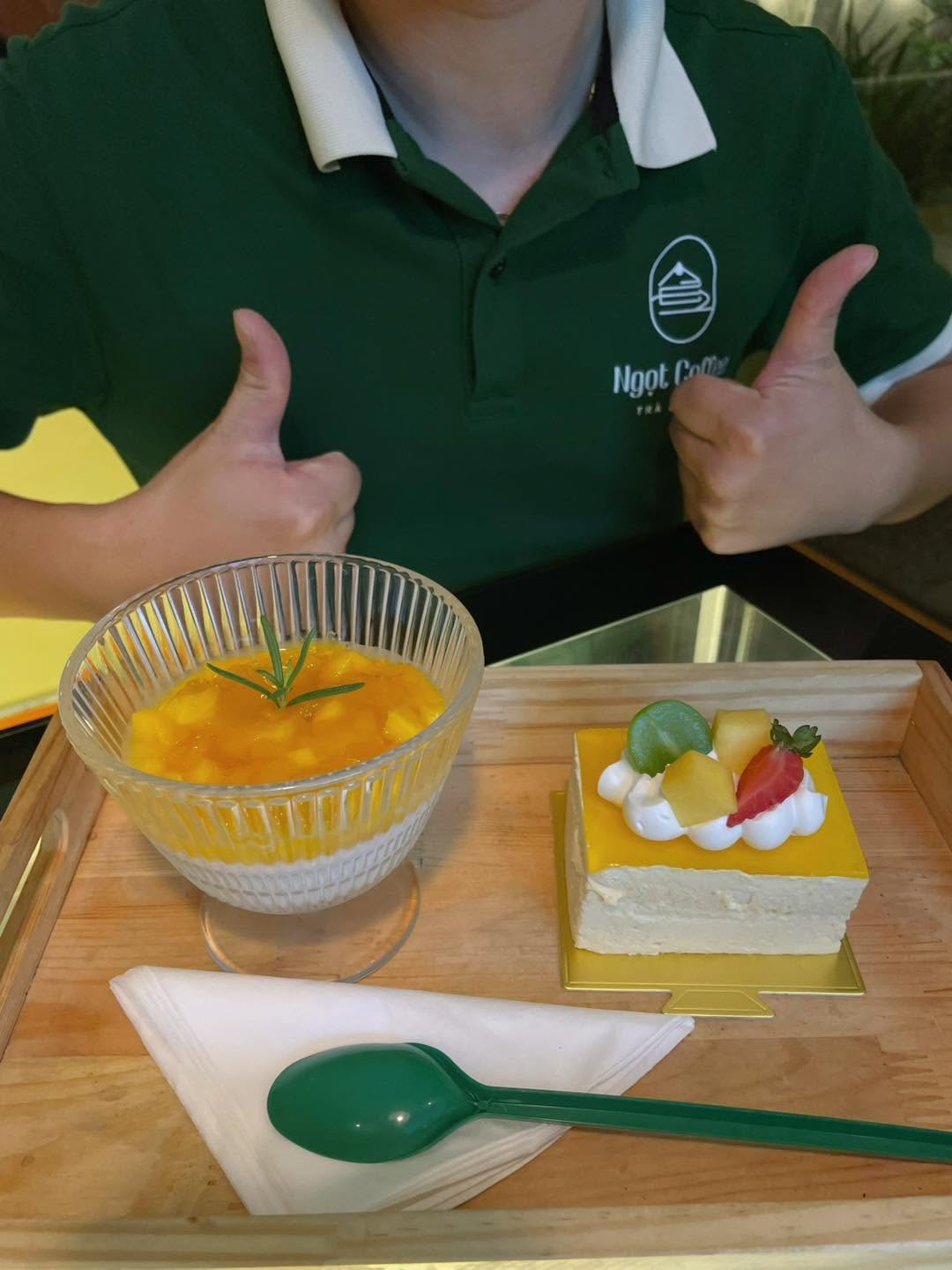 Panna cotta xoài